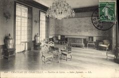 CPA Chateau de Chantilly Pavillon de Sylvie Salon Japonais 