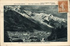CPA Chamonix Mont Blanc Hte Savoie Vue generale 