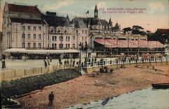 CPA Arcachon Cote d'Argent Le Casino de la Plage 