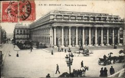 CPA Bordeaux Place de la Comedie 