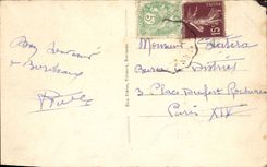 CPA Bordeaux Vue prise de la Bourse 