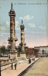 CPA Bordeaux Les Colonnes Rostrales 