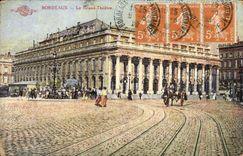 CPA Bordeaux Le Grand Theatre 