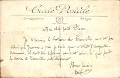 CPA Le Havre Le Trouville sortant des jetees Bateau