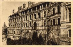 CPA Blois L et Ch Le Chateau Facade Francois I 
