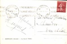 CPA Bordeaux Gironde Le Grand Theatre 