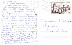 CPA Bassin d'Arcachon Pilat Plage Les dunes 