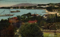 CPA Panorama de Tamaris et Manteau 