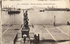 CPA Toulon entree du port Harbourg entrance 