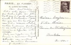 CPA Paris en Flanant le Dole des Invalides 