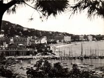 CPA Cannes vue du casino et du port 