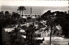 CPA Nice le Theatre de Verdure Jardins Albert I 