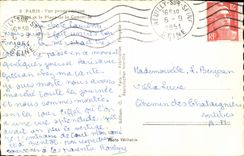 CPA Paris vue panoramaque le port et la place de la Concorde