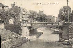 CPA Narbonne Ayde Le pont Volta 