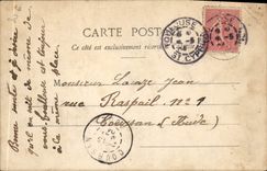 CPA Jalousie  Hommes Poissons