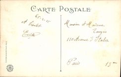 CPA Nice Coup de merrochers du Chateau