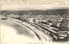 CPA Nice Vue prise du Chateau 