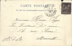 CPA Menton Le Pont St Louis 