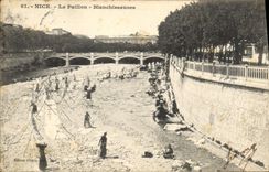 CPA Nice Le Pavillon Blanchisseuses 