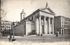 CPA Nice L'Eglise Place Cassini 