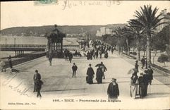 CPA Nice Promenade des Anglais 