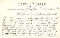 CPA Bordeaux monument des Girondins Groupe Sud 