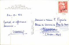 CPA Les Alpes la Vallouise Col de la Pousterle rellant la Vallouse a la Vallee du Fourrell