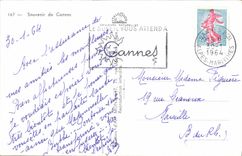 CPA Souvenir de Cannes 