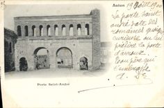 CPA Autun Porte Saint Andre 