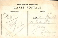 CPA Palais de Fontainebleau le jardin Anglais Allee de Sully 