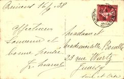 CPA Amiens eglise St Lou et la Somme 