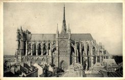 CPA Amiens la cathedrale Elevation Sud 