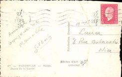 CPA Marseille Notre Dame de la Garde 