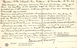 CPA Toulon la plage des Sablettes 