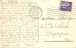 CPA Toulon vue de Tamaris Bateaux