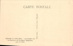 CPA Hotellerie de la Saint Baume Saint Zacharie Var 1re Rencontre de Ste Marie Magdeleine evec le Ch