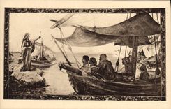 CPA Hotellerie de la Saint Baume Saint Zacharie Var Ste Marie Magdeleine evangelisant la Provence 