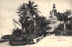 CPA Monte Carlo dans les Palmiers 