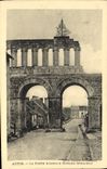 CPA Autun la porte d'Arroux Epoque Romaine 