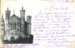 CPA Lyon Abside de Notre Dame de Fourviere 