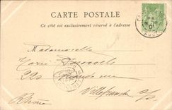 CPA Cite de Carcassonne vue generale prise a l'Est 