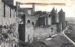 CPA Cite de Carcassonne Château