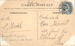 CPA Cite de Carcassonne Château