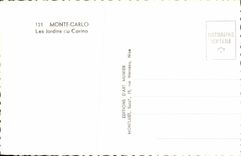 CPA Monte Carlo le jardin du casino 