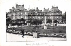 CPA Paris palais du Luxembourg 