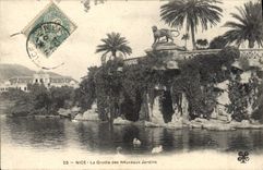 CPA Nice la Grotte des Nouveaux jardins 