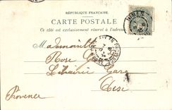 CPA Nimes l'Immortalite maison universelle nouvelles galeries Nimes 