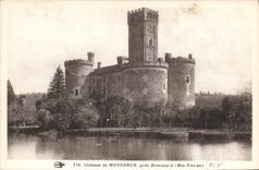 CPA Chateau de Montbrun Hte Vienne 