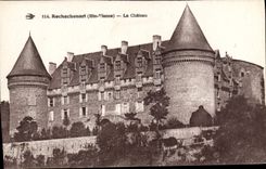 CPA Rochechouart Hte Vienne Le Chateau 