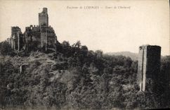 CPA Environs de Limoges Tours de Chalusset 